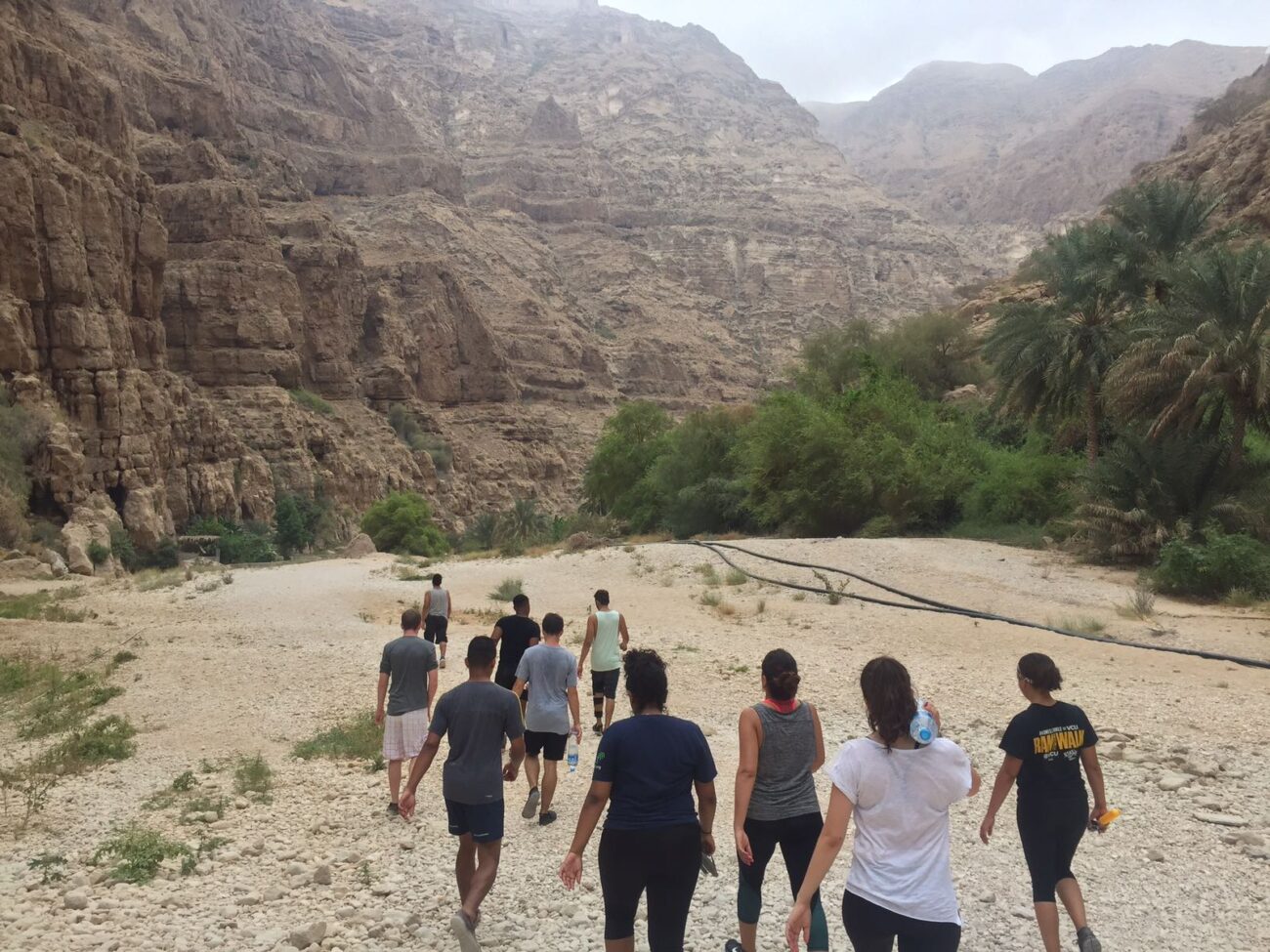 Wadi Shab Walking | Packs Light