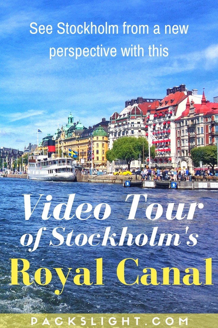 A video-tour through Stockholm's Royal Canal and archipelago on a gorgeous July afternoon. A unique view of this European city, only seen from the water! #Stockholm #Europe #Video