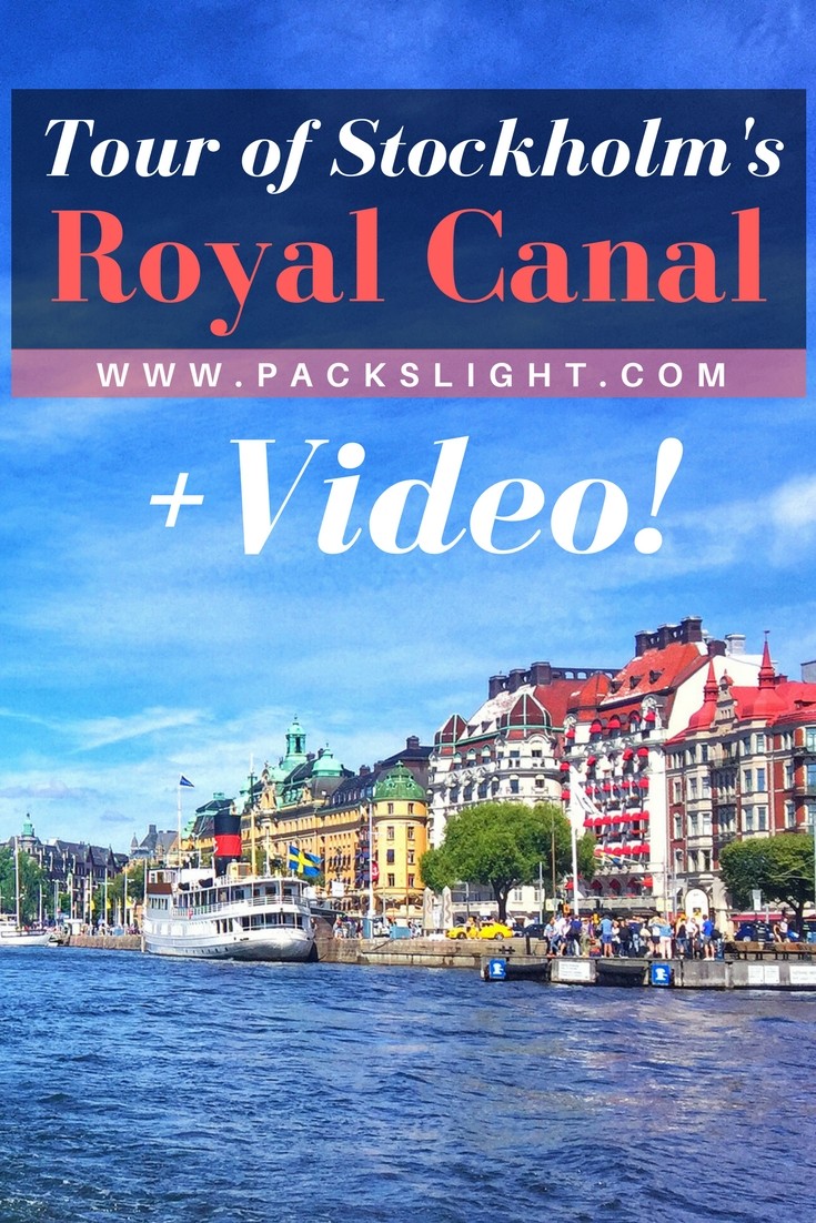 A video-tour through Stockholm's Royal Canal and archipelago on a gorgeous July afternoon. A unique view of this European city, only seen from the water! #Stockholm #Video #Europe