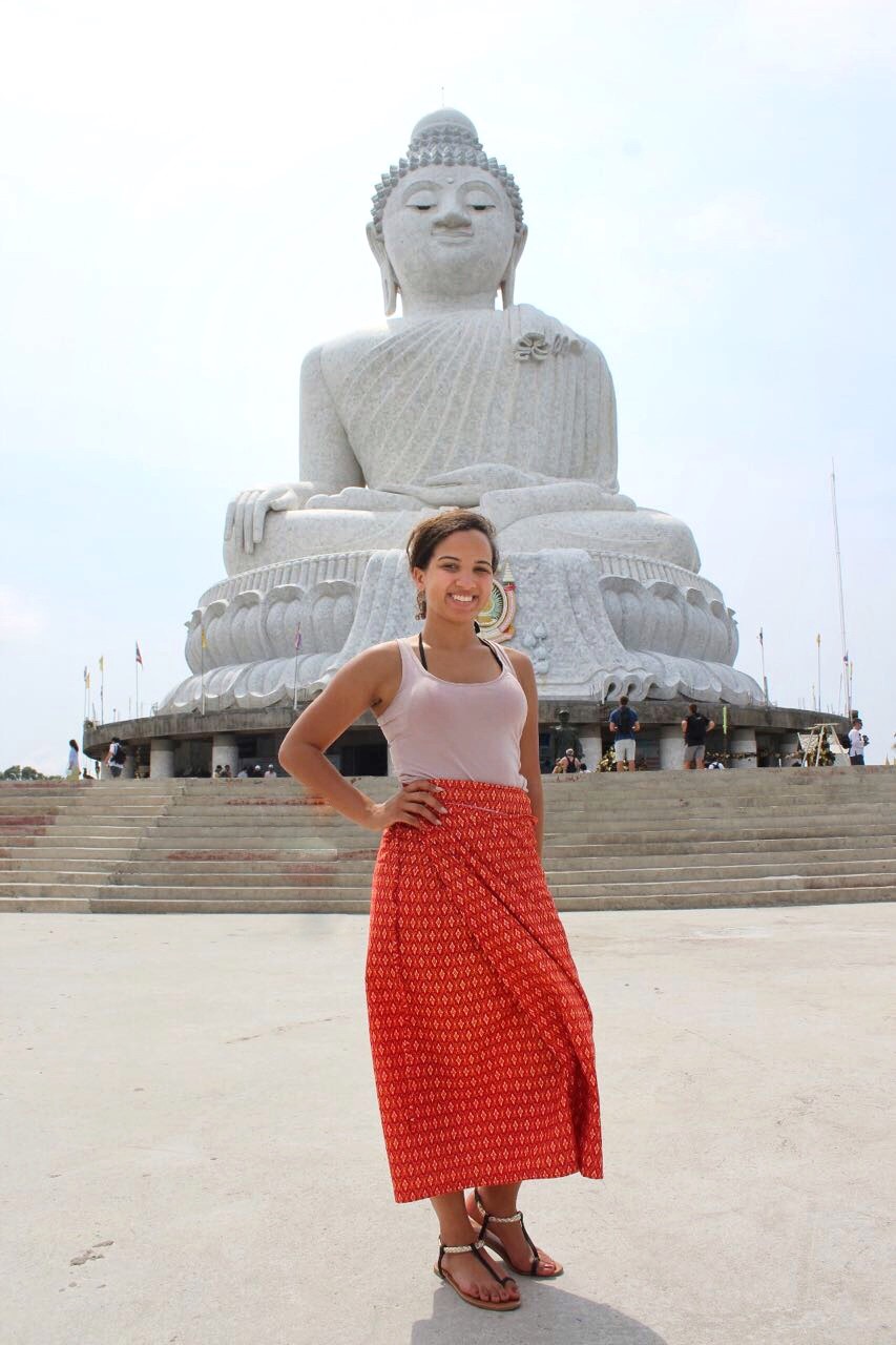 Me at Big Buddha | Thailand, Spring Break