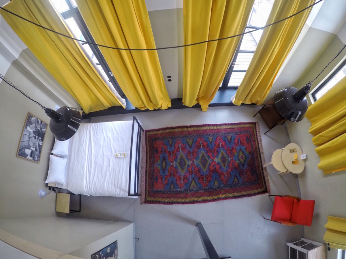 Aerial View of Suite - Fabrika Hostel Tbilisi | Packs Light