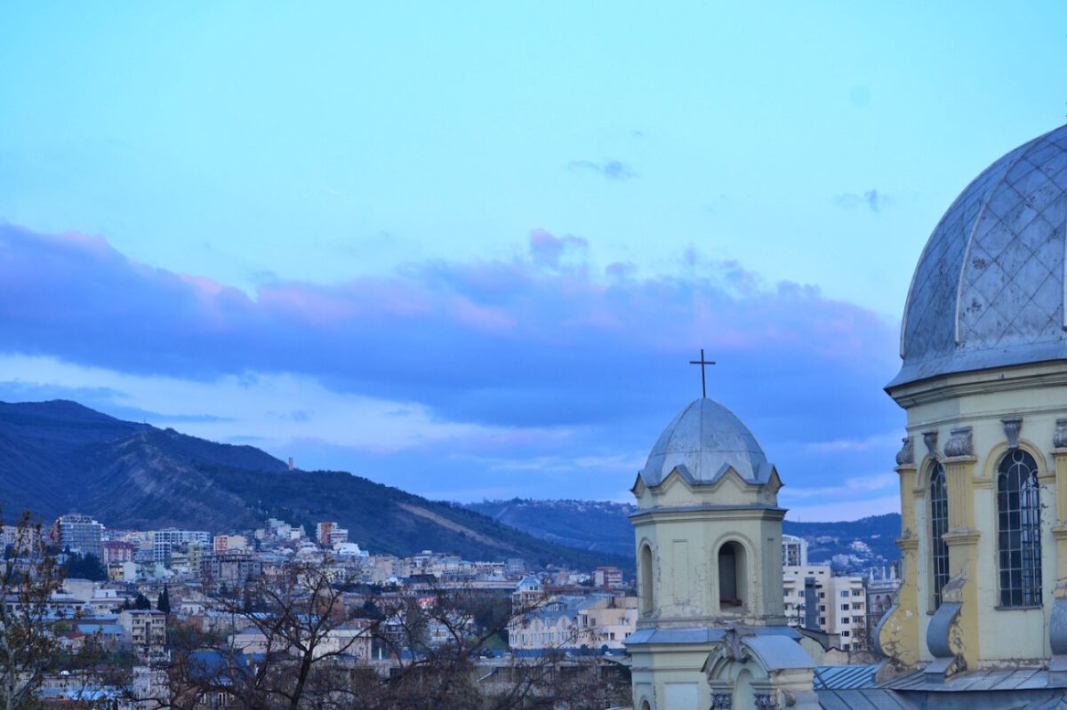 View from Terrace Suite- Fabrika Hostel Tbilisi | Packs Light