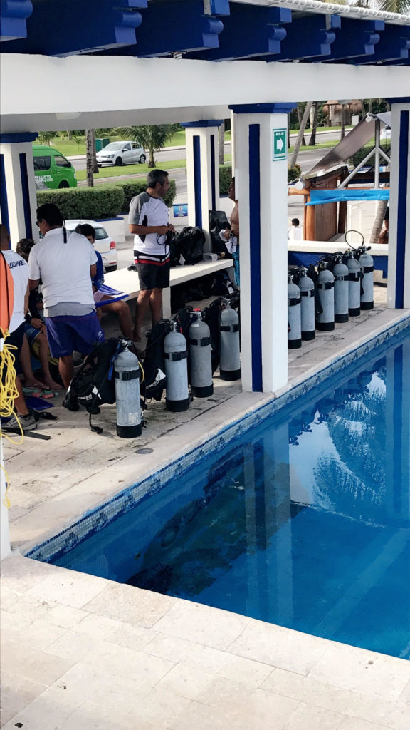 Scuba Diving, Underwater Museum, MUSA, Cancun