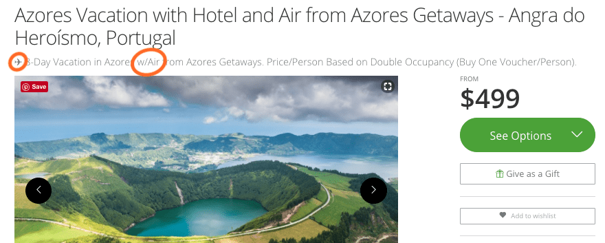 Azores Groupon Getaway Tips - Packs Light