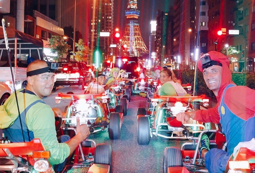 Want to race in a Mario Kart? Go to Japan, when you can