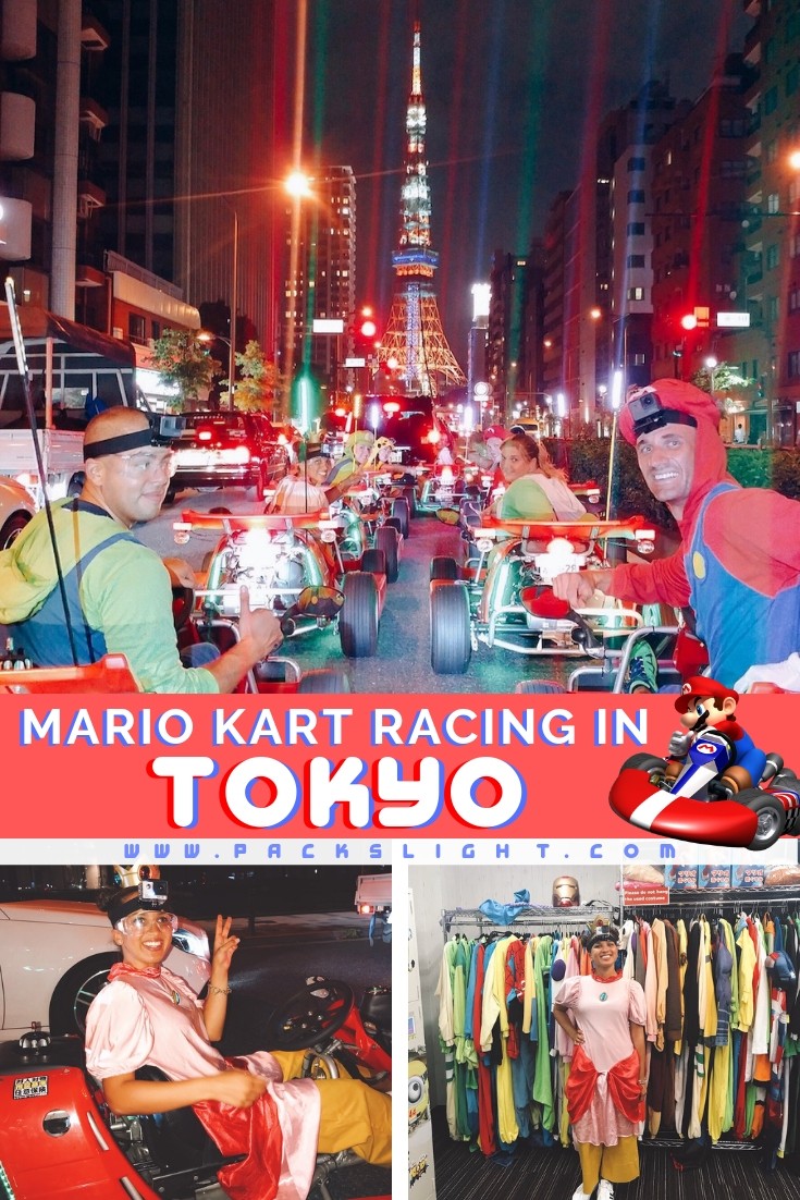 If you love adventurous, once in a lifetime, bucket list activities, you CANNOT miss this if you ever travel to Japan. Race through the streets of Tokyo, Osaka, Kyoto, or Okinawa wearing anime costumes! #Tokyo #Japan #Bucketlist #Adventure #racing