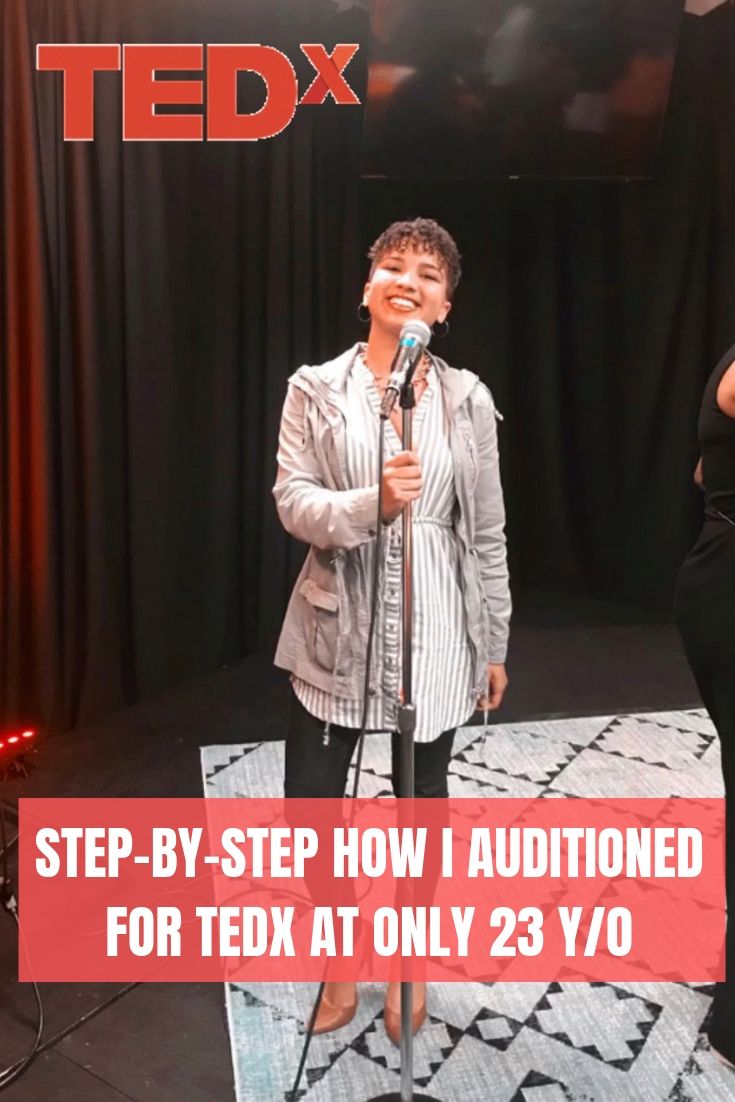 TEDx Audition and Application tips for young people young adults