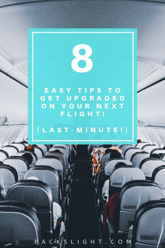 Want to fly business but too darn broke? Take your chance with these 8 tips to get upgraded for FREE on your next flight! #traveltips #solofemaletravel #travel #flyingtips #frequentflyer