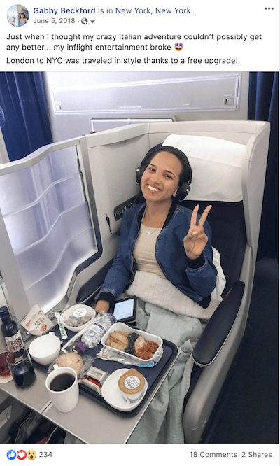 First Class July 2018 British Airways