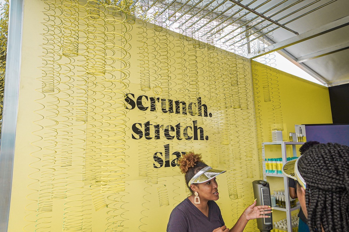 DevaCurl Booth CurlFest 2019