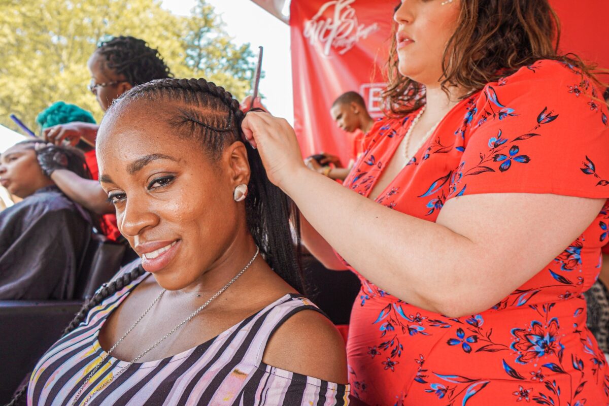 Braid Booth Curl Fest NYC 2019