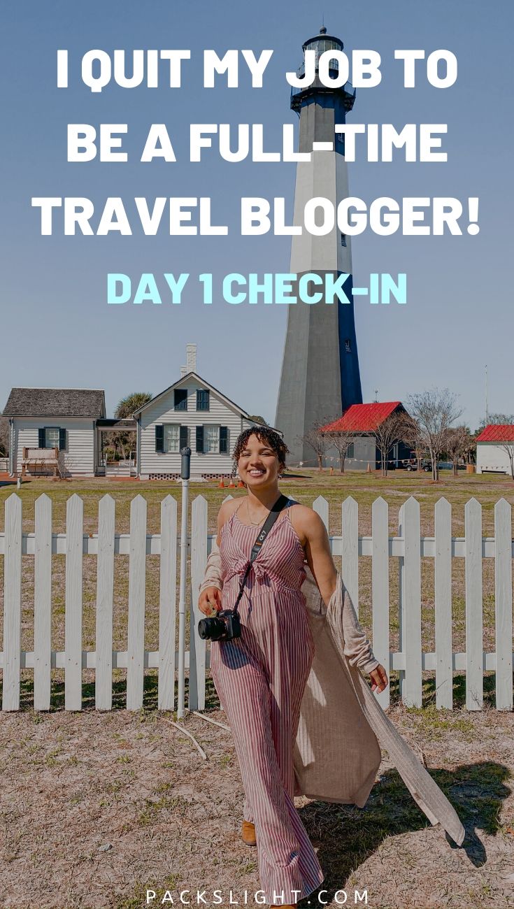 I Quit My Job to Be a Full-Time Travel Blogger... See how it's going after my first full day full time. Press trips, anxieties, and adventure, included. #travelbloggers #travelblogging #Blogging