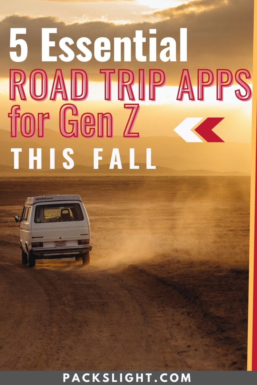 Recently, Gen Z are taking more road trips over international travel. Here are 5 essential road trip apps you NEED for your next adventure.