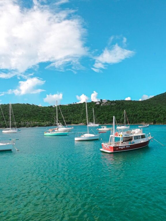 U.S. Virgin Islands boats in St. Thomas harbor