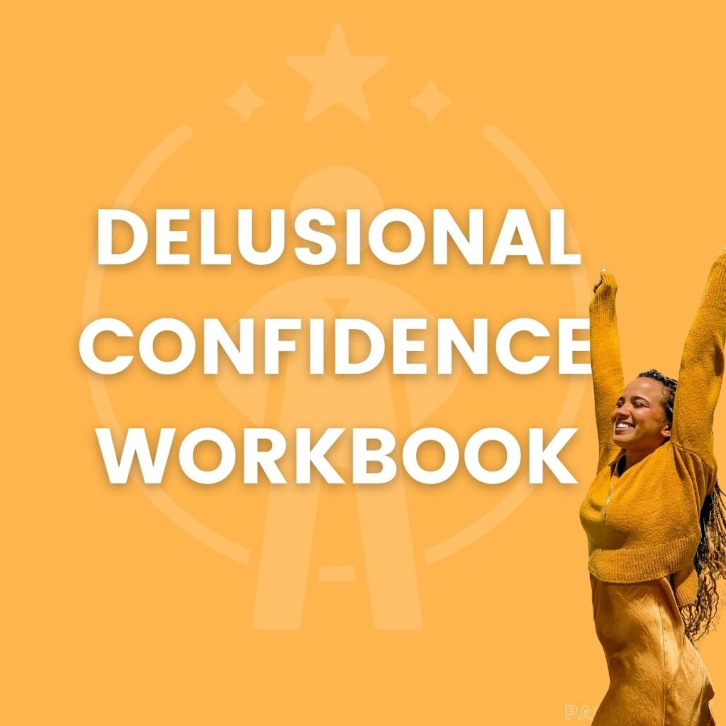 Delusional Confidence Workbook - Product Logo