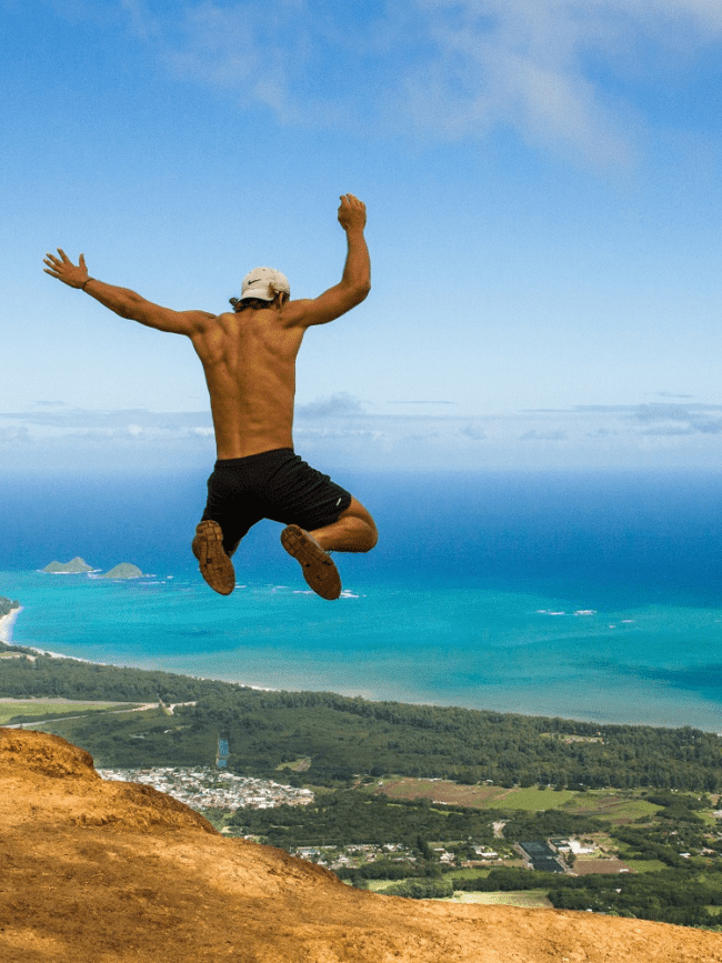 MOTM Jackson Groves Jumping | Millennial Traveler Adventure Young | Packs Light