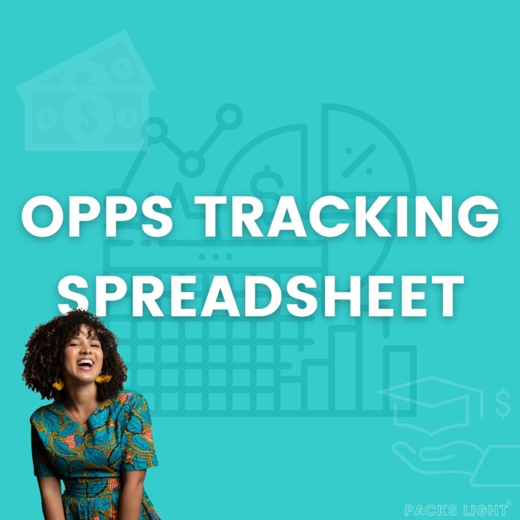 Opps Tracking Spreadsheet - Shop Square