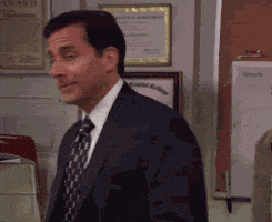 Image result for michael scott no gif
