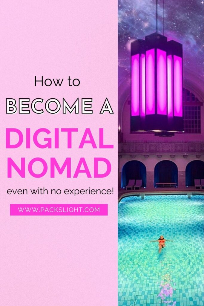 be a digital nomad
