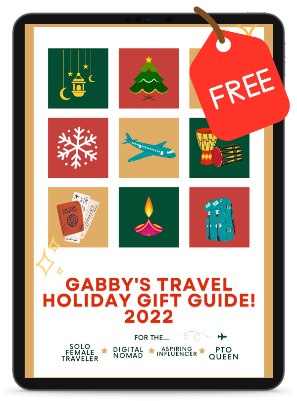 Gabby's Travel Holiday Gift Guide