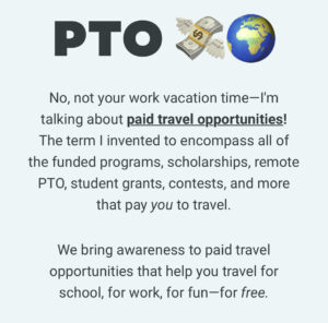 study abroad travel grant