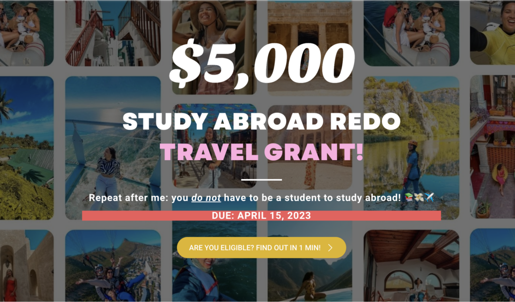 travel grant study abroad