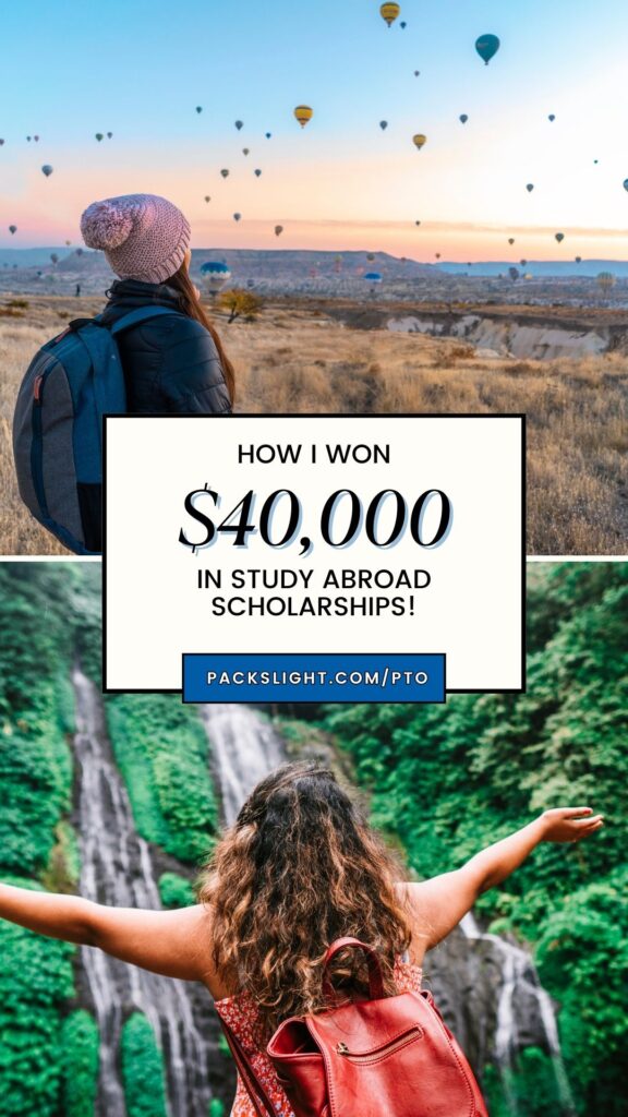 Study Abroad Scholarships: How I Won $40,000 and You Can Too!