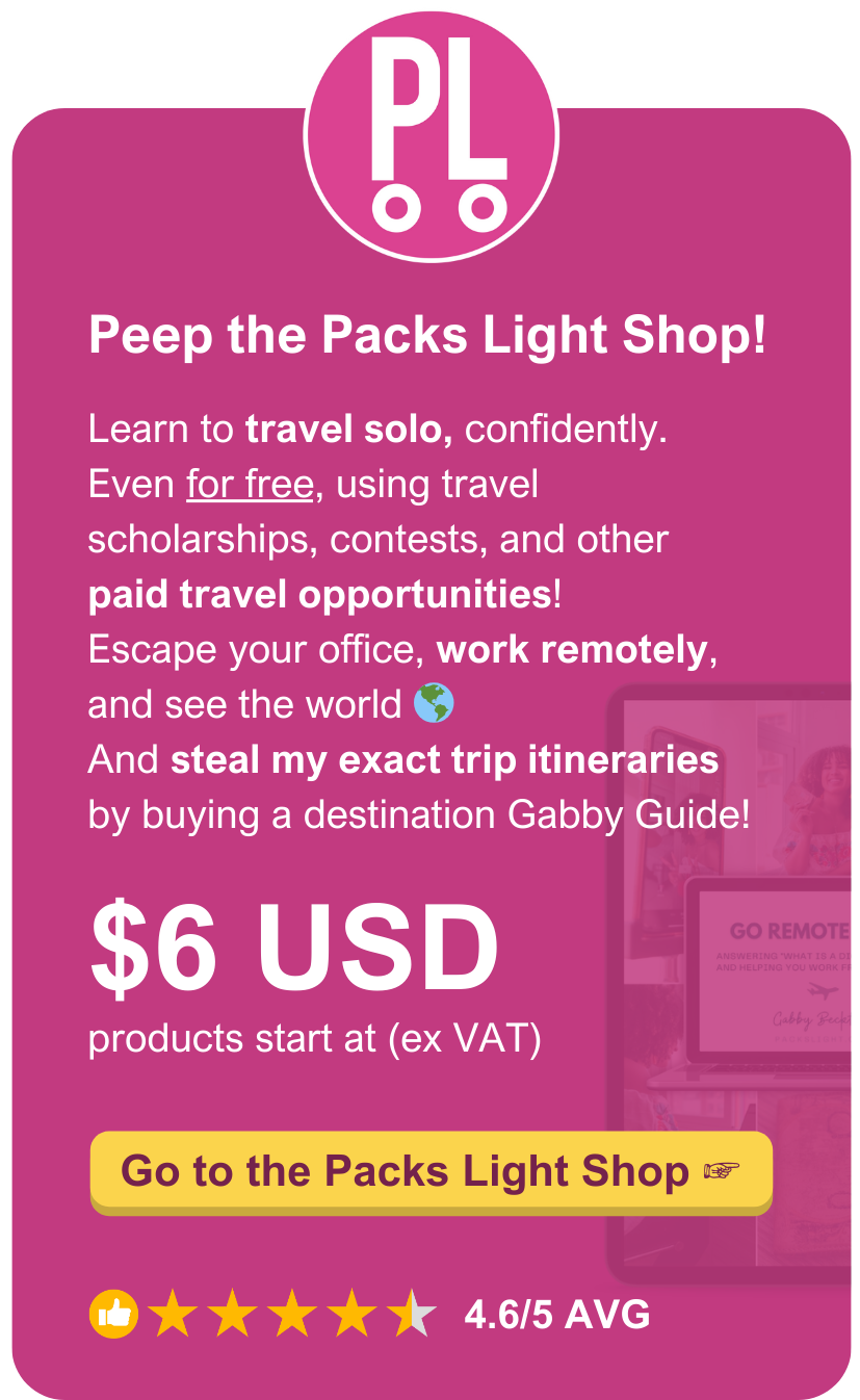 How to Pack Light Cure Your Compulsive Overpacking and Travel Light