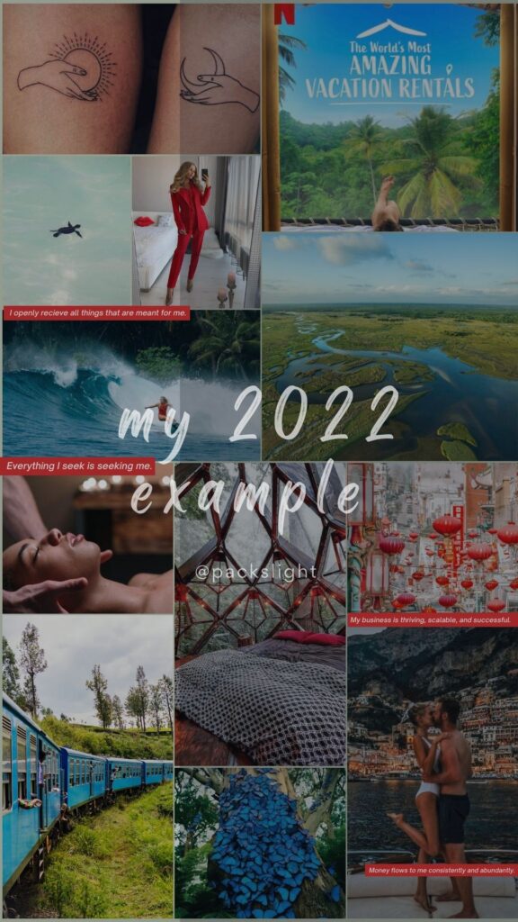 A travel vision board is the best way to visualize your travel goals! Here's how to make yours for the new year: