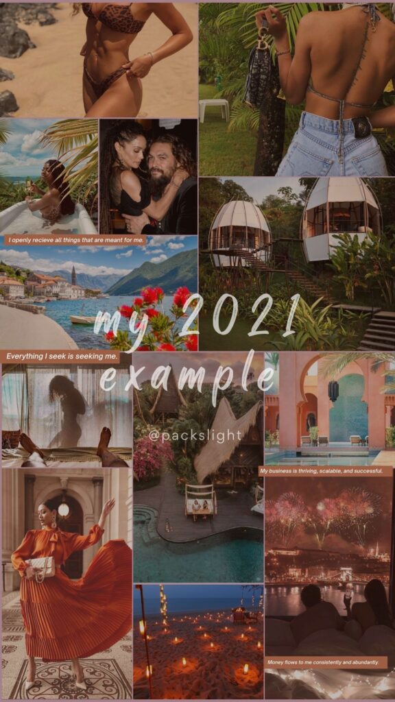 A travel vision board is the best way to visualize your travel goals! Here's how to make yours for the new year: